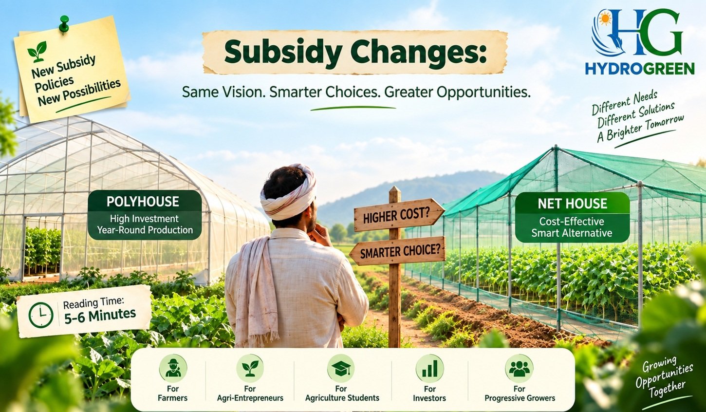 Blog - hydro-green-subsidy-changes-is-net-house-now-a-better-option-than-a-polyhouse-for-farmers 
