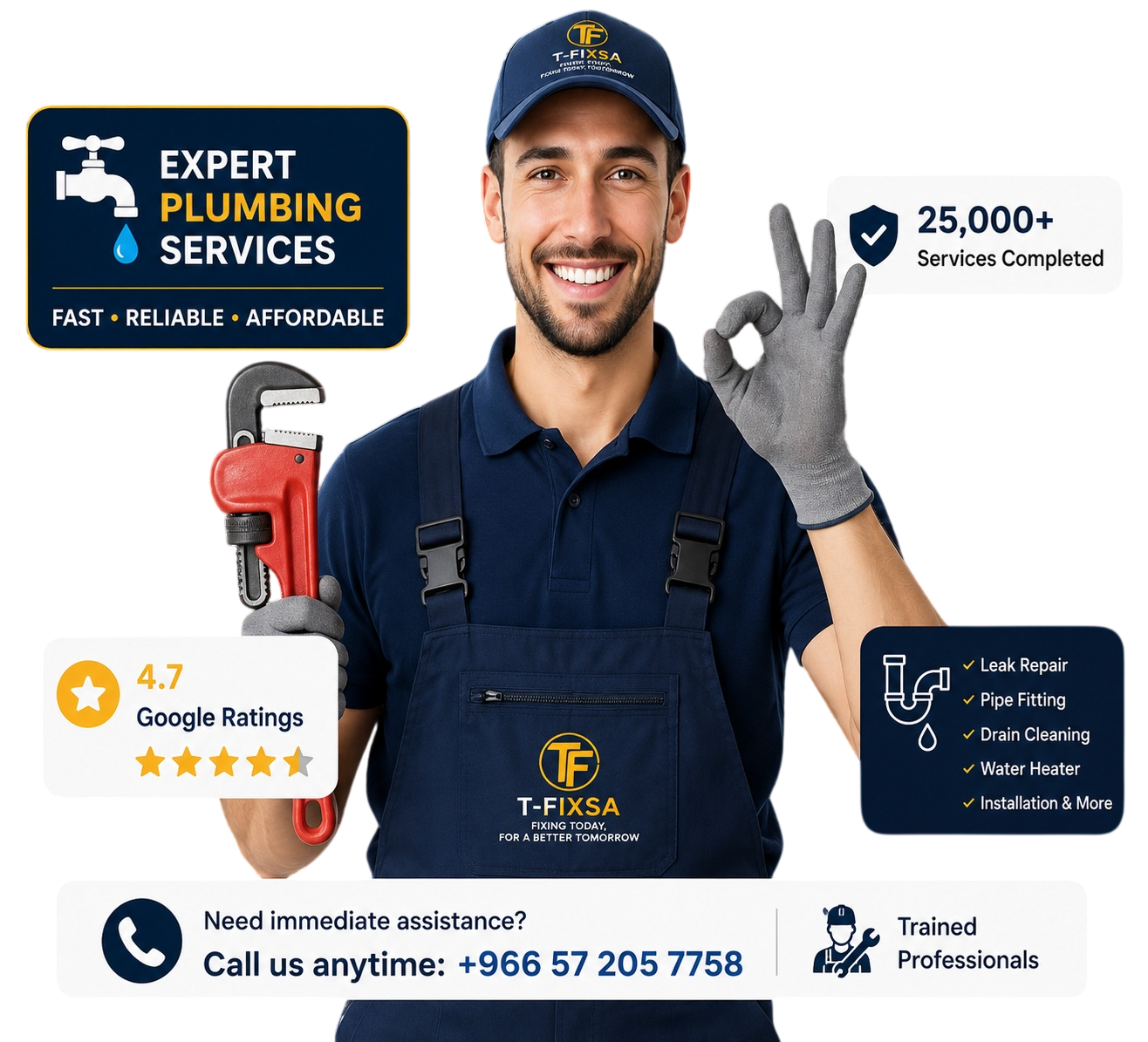 Professional Pumbing Services in Dammam-Saudi Arabia