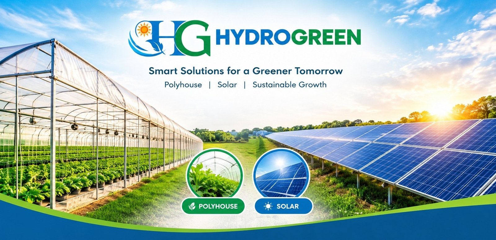 hydro green polyhouse and solar services